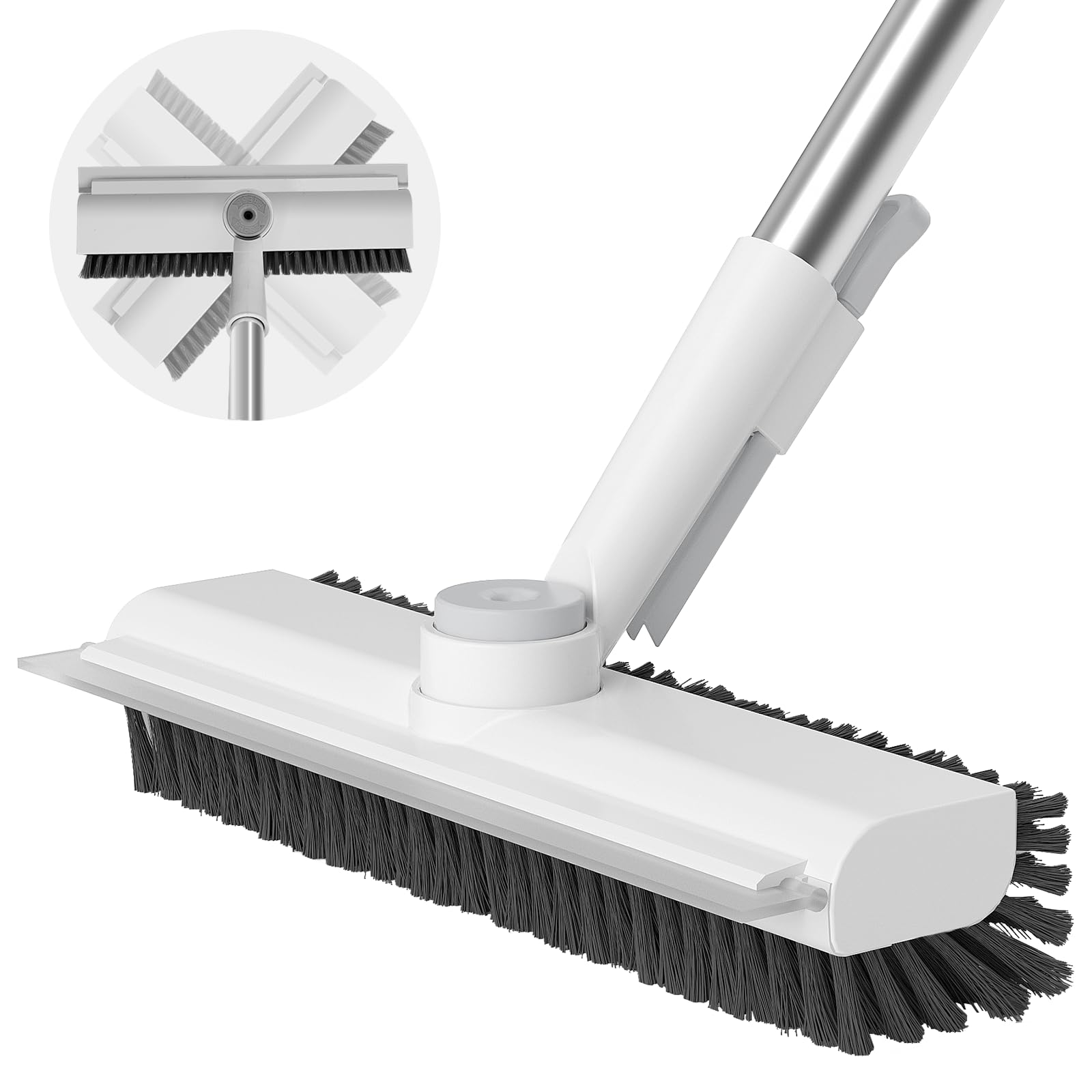 Floor Scrub Brush with Long Handle