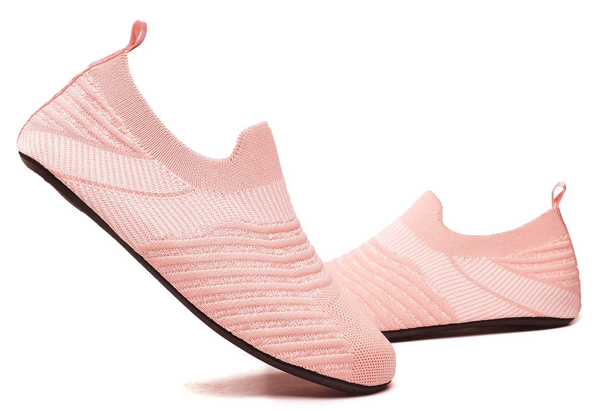 Adult Indoor House Slippers Socks Travel Lightweight Comfort Non Slip Grip House Floor Home Shoes for Women Men