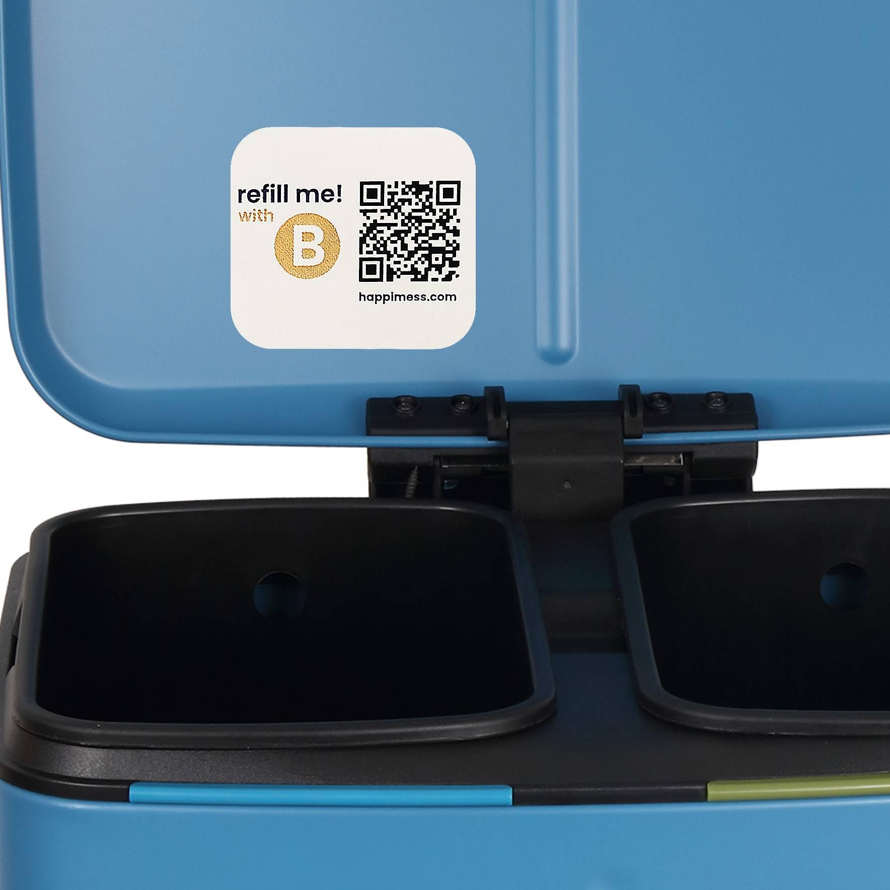 Marco 10.6 Gal Double Bucket Step Trash Can