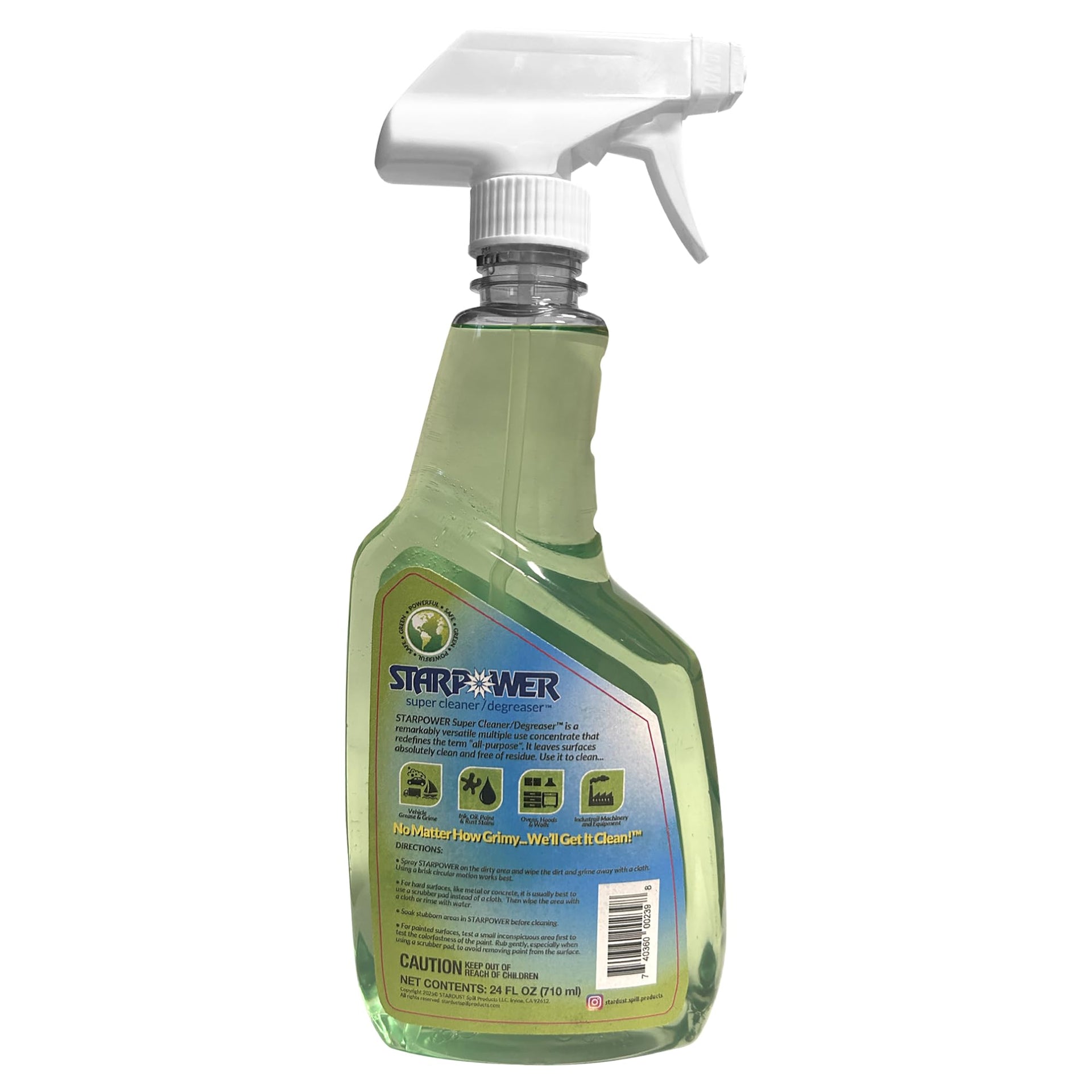 STARPOWER Heavy Duty Multi Surface Grease Remover (24 Fl Oz)