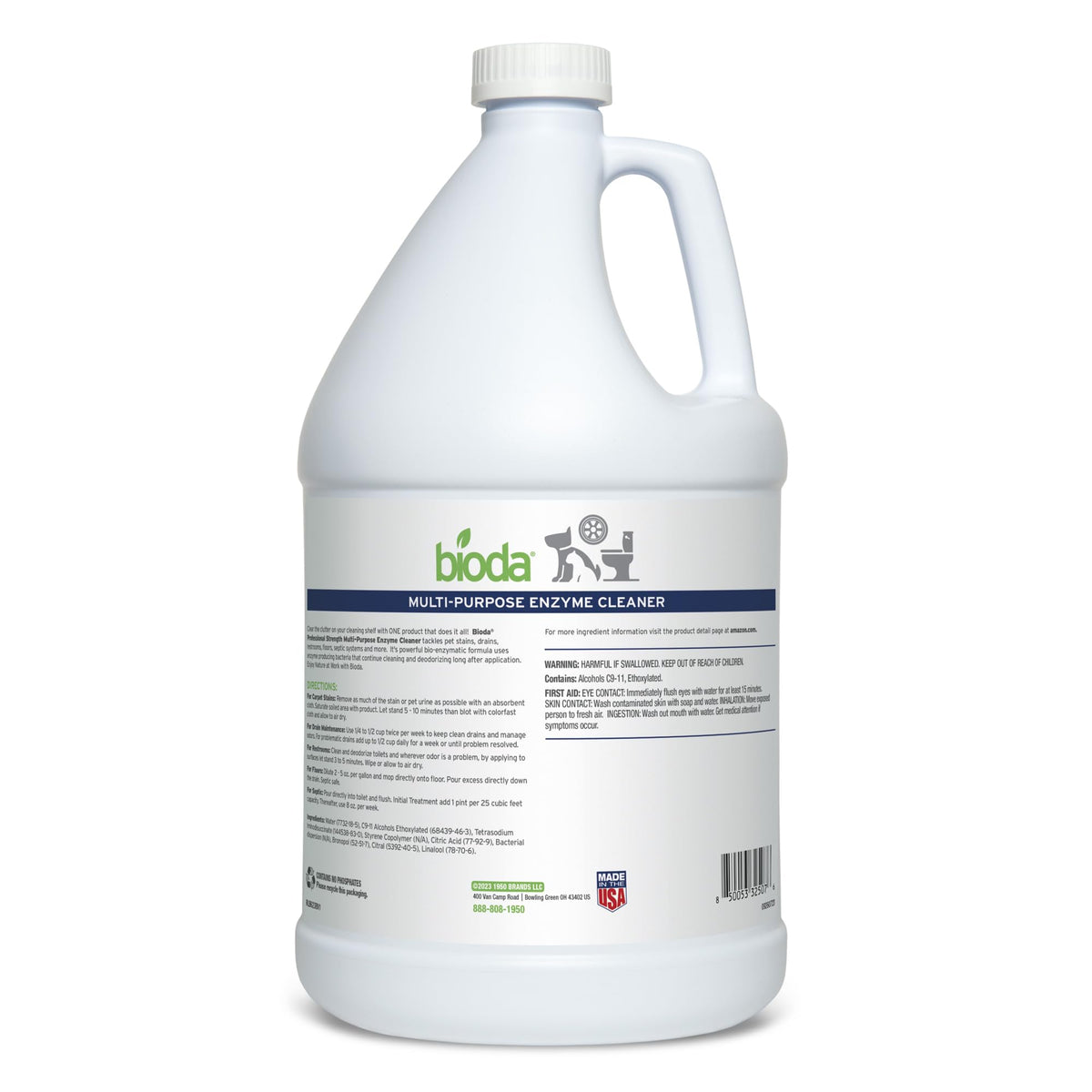 Multi Purpose Probiotic Enzyme Cleaner and Deodorizer (128 Fl Oz)