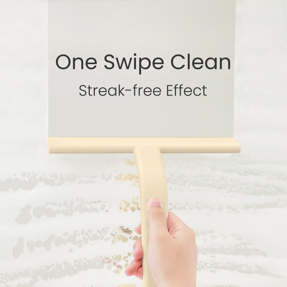 JustHang Shower Squeegee with Built