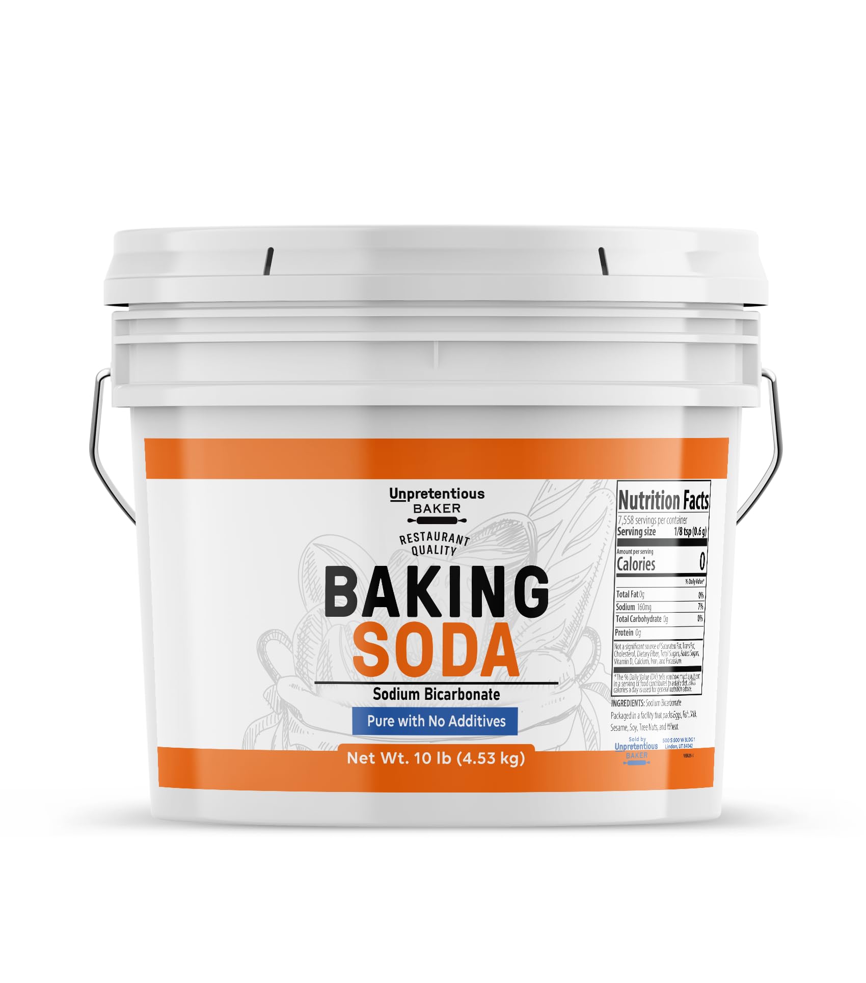 Baking Soda 10 Lb (160 Ounce)