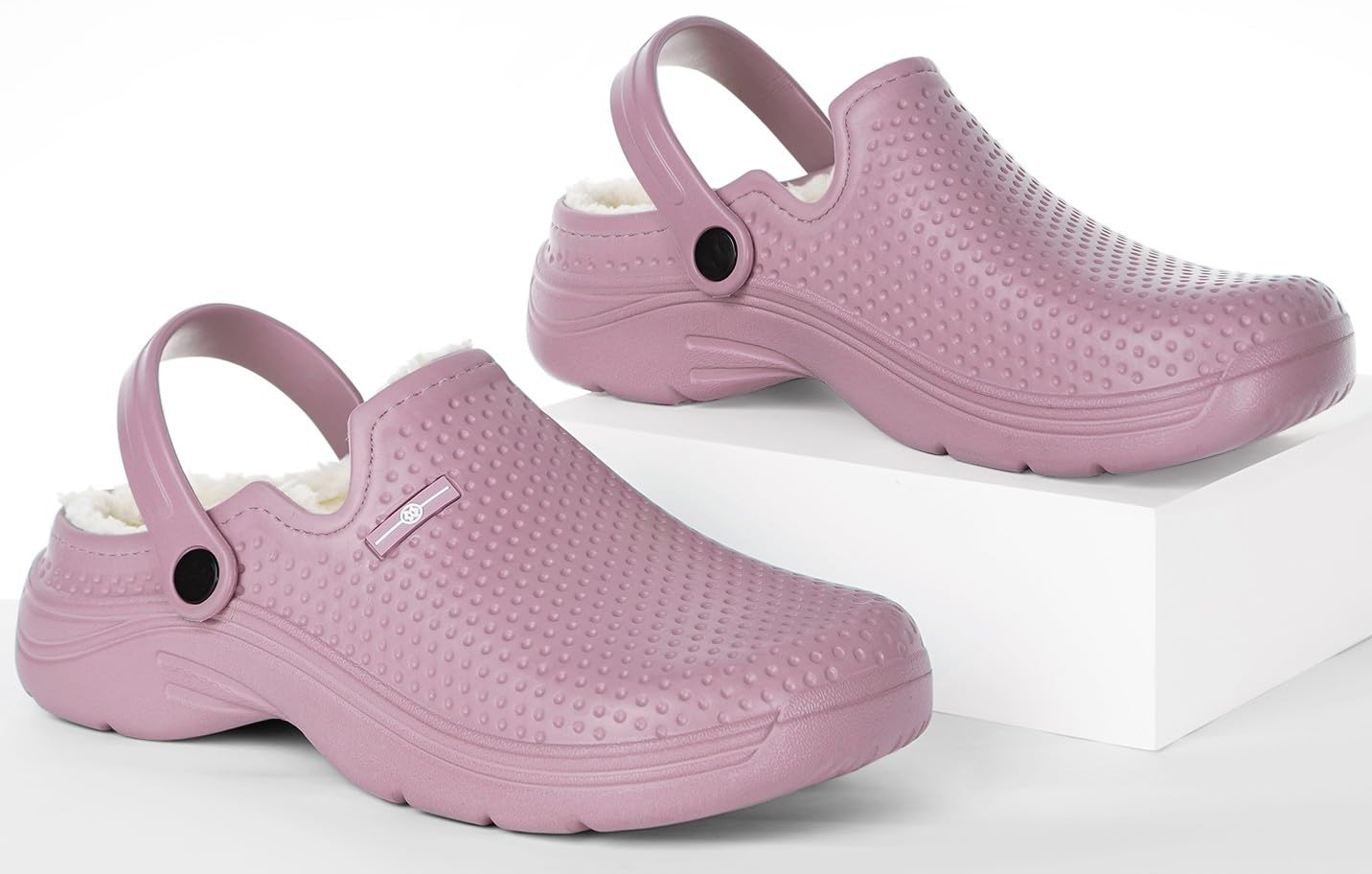 Fur Lined Clogs Womens Mens Waterproof Clog