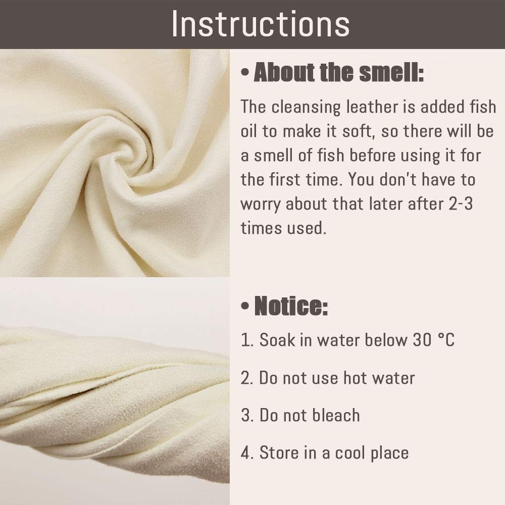 Chamois Cloth for Car (7.0548 Ounce)