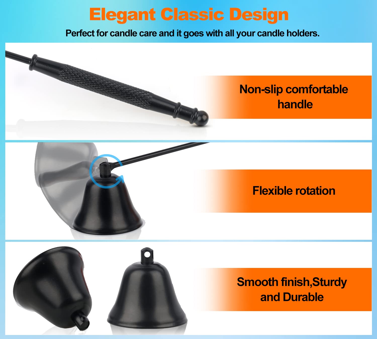 Candle Snuffer Black
