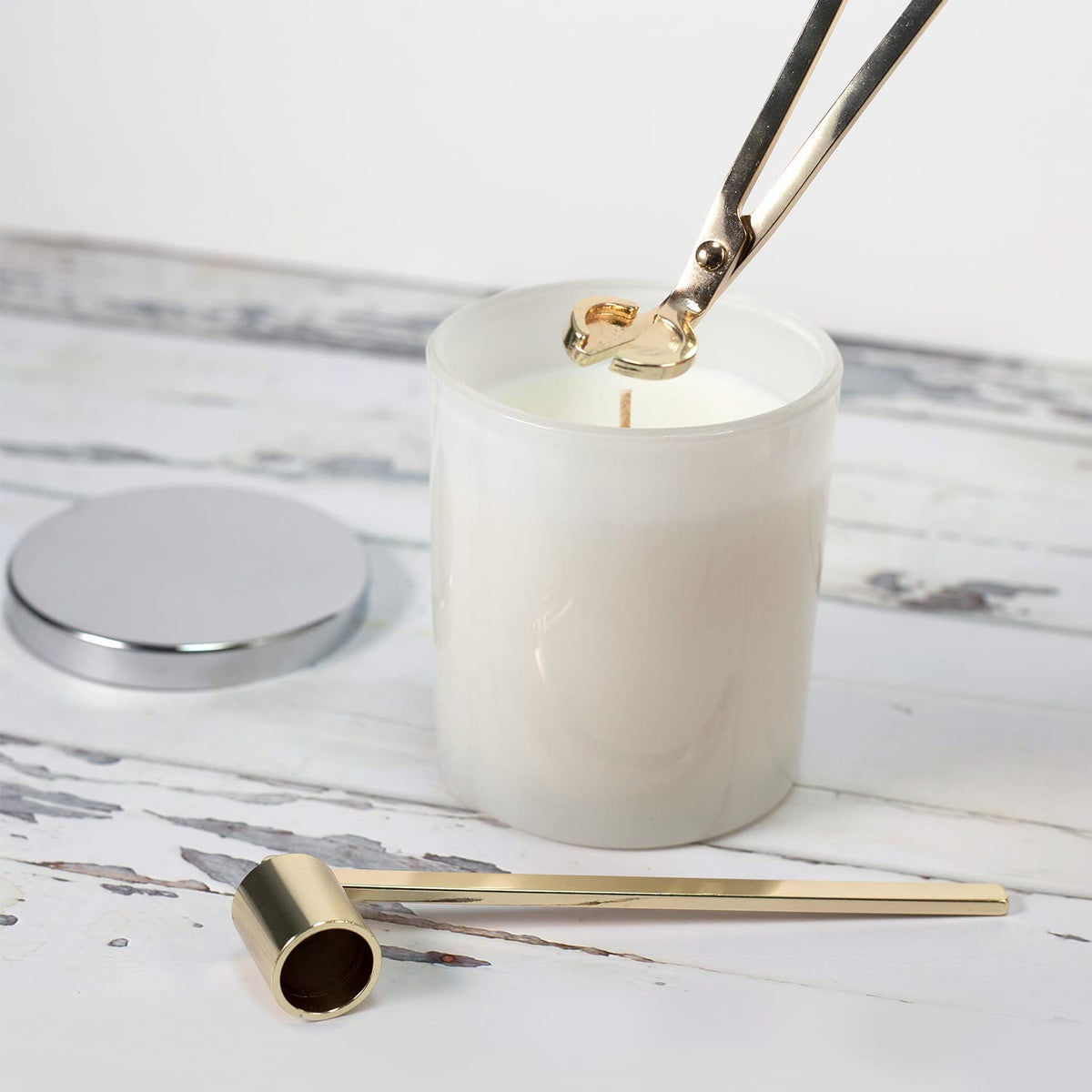 Candle Wick Trimmer and Candle Snuffer Accessory Set