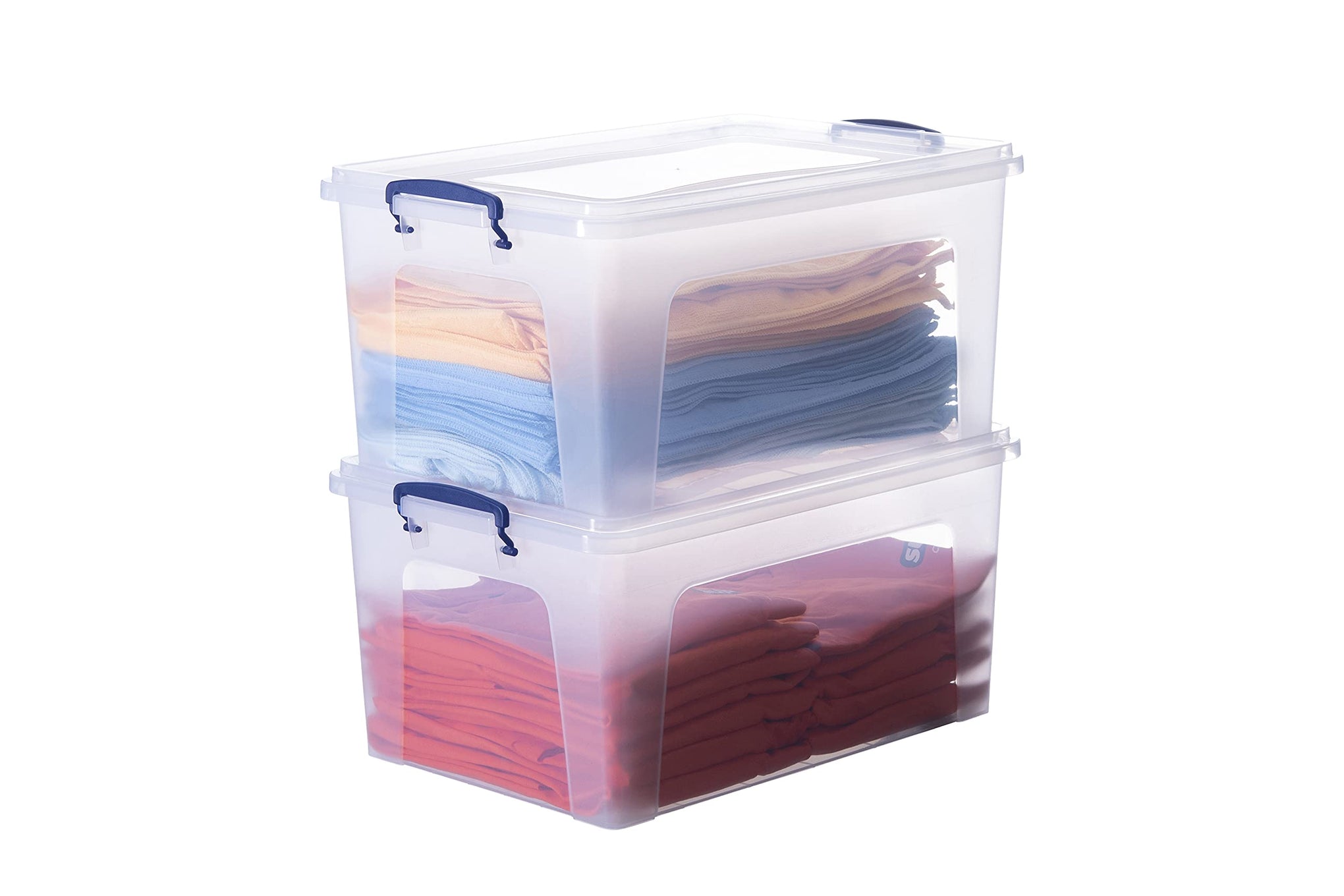 Storage Bins with Lids (2 Count)