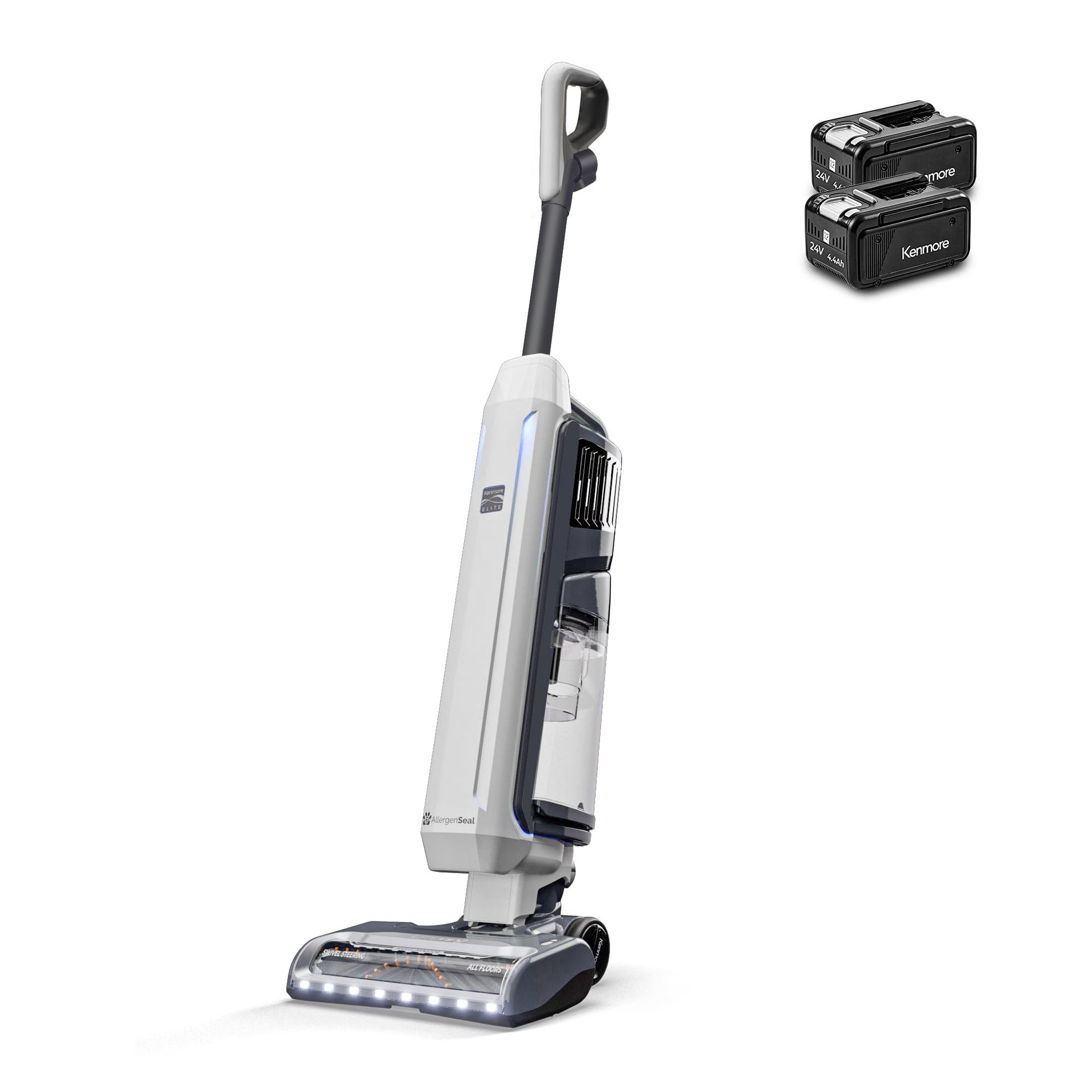 Litening 24V Cordless Upright Vacuum with Hair Eliminator Nozzle