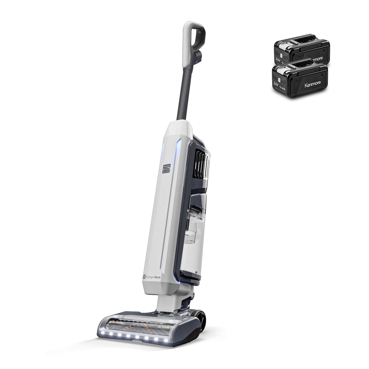 Litening 24V Cordless Upright Vacuum with Hair Eliminator Nozzle