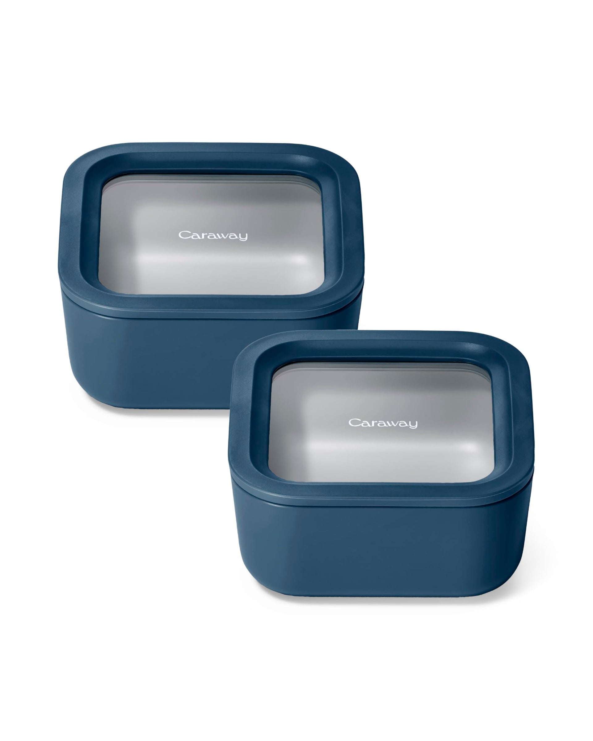 2 Piece Glass Food Storage Set with Lids (2 Count)