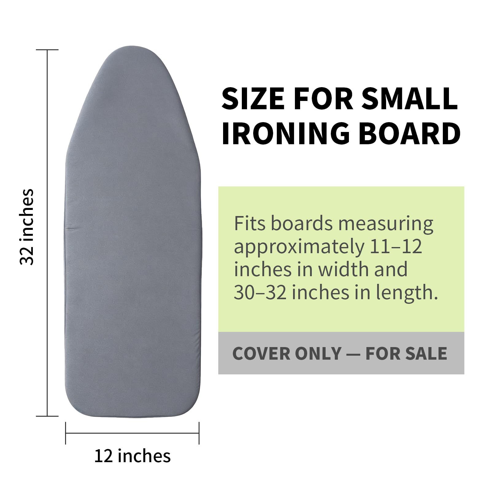 Ironing Board Cover 12x32 inch