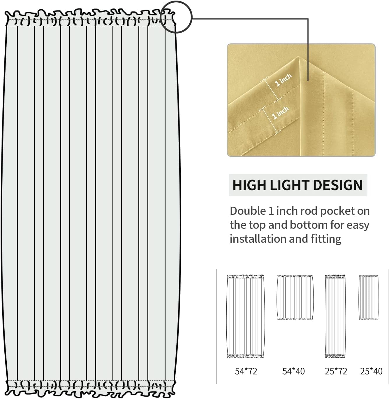 French Door Curtains