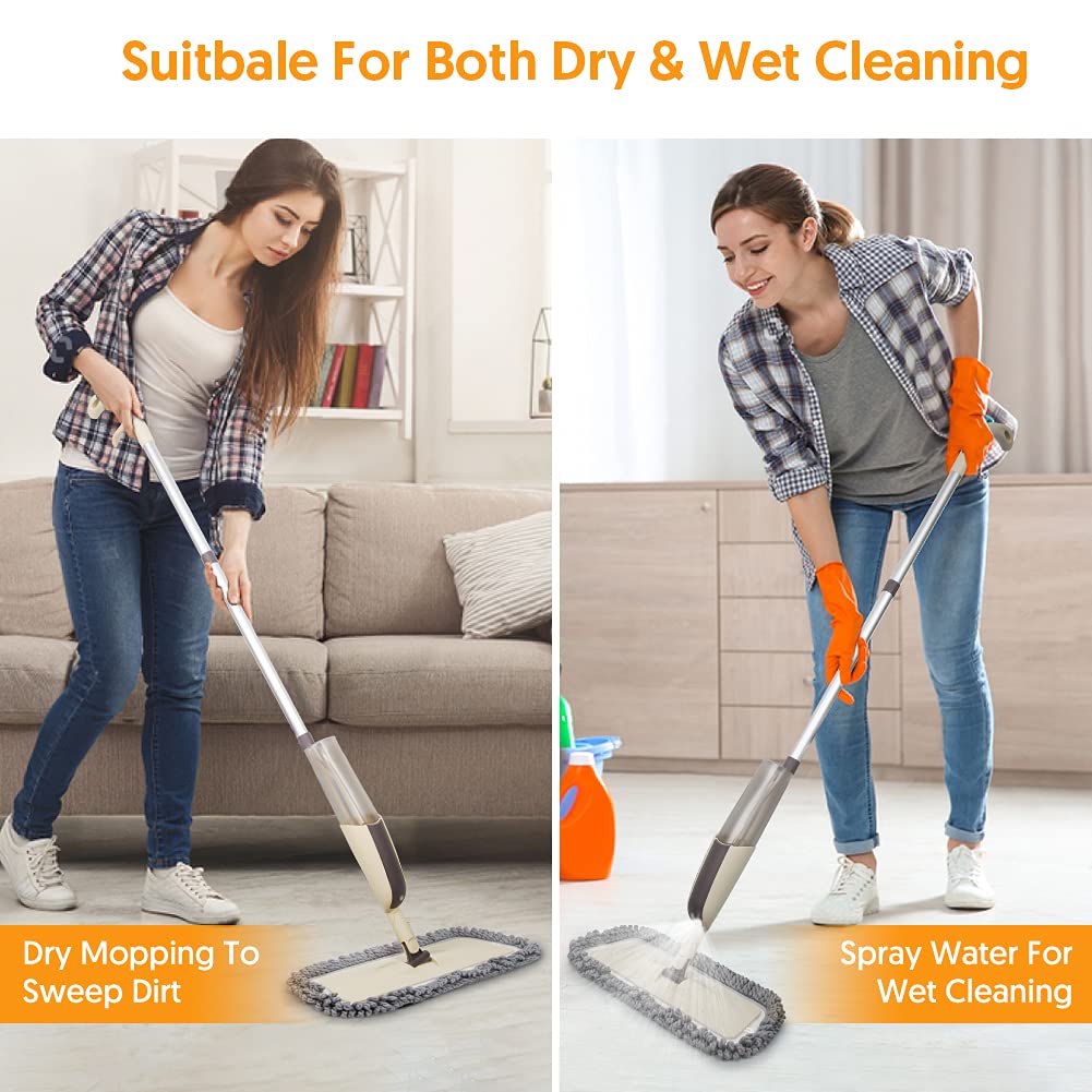 Spray Wet Mops for Floor Cleaning