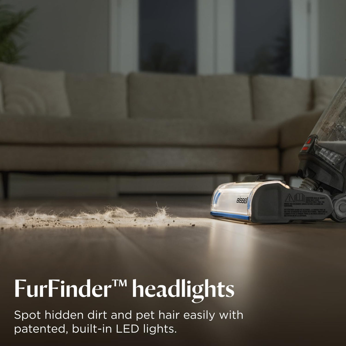 BISSELL CrossWave OmniFind Cordless Wet Dry Vacuum with FurFinder Headlights, Multi-Surface Hard Floor Cleaner, 3967F - ModHome Supplies