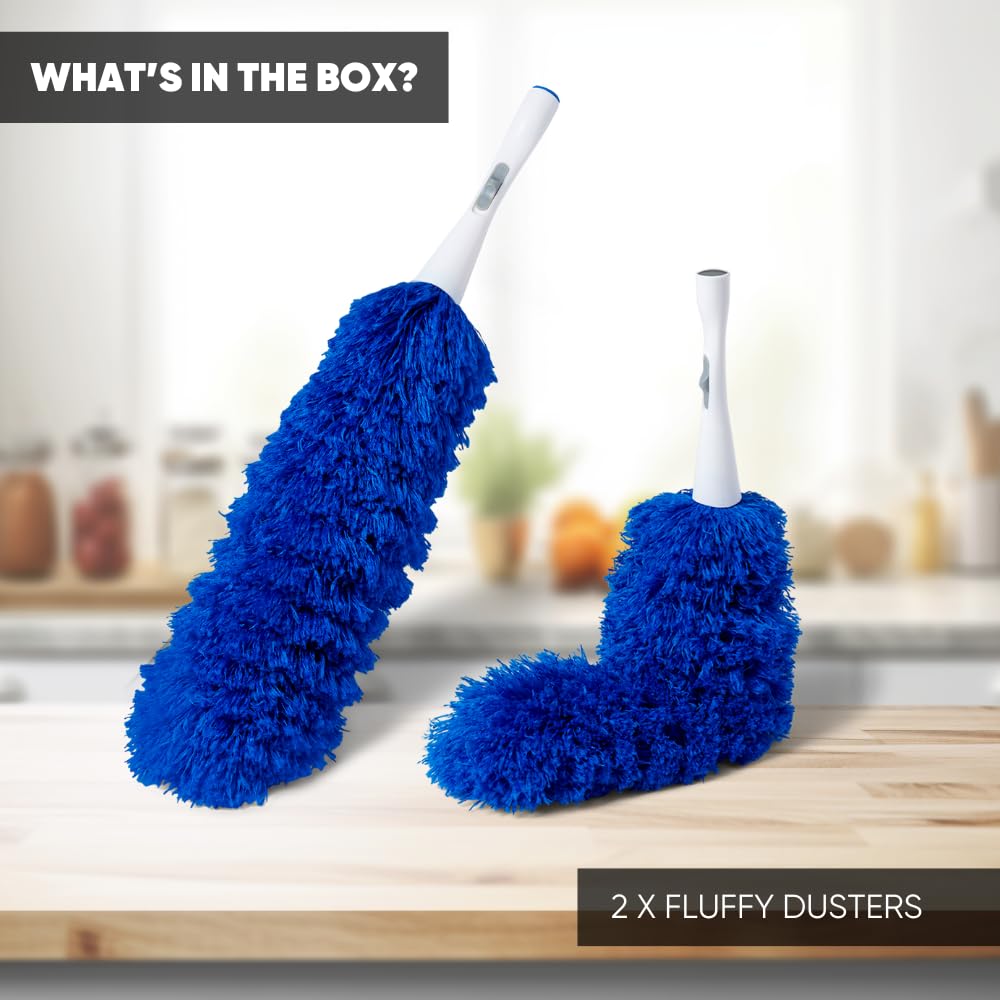 2 Pack of Microfiber Flexible Dusters (2 Count)