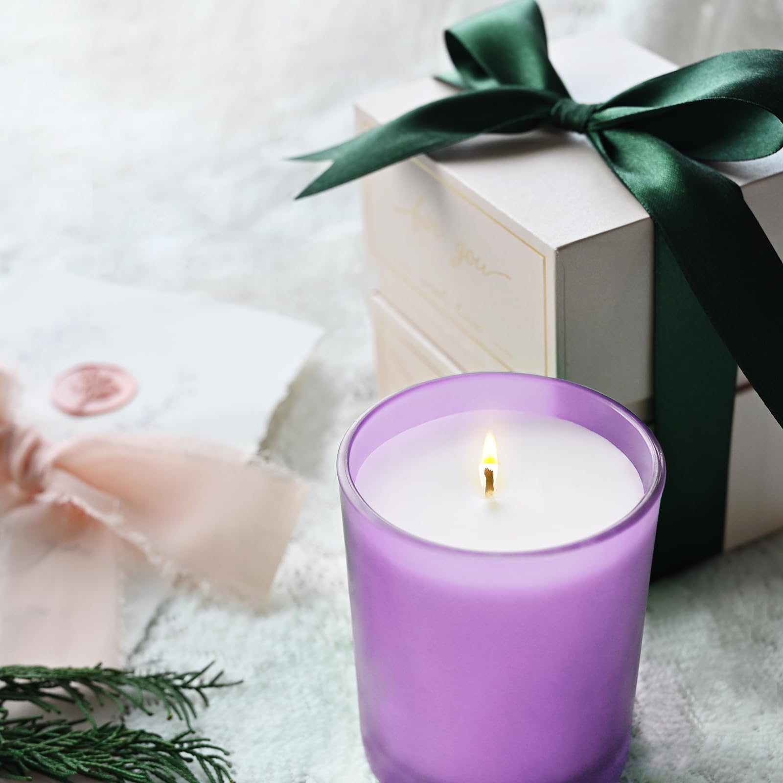 14 OZ Thick Candle Jars for Making Candles 12 Pcs (12 Count)