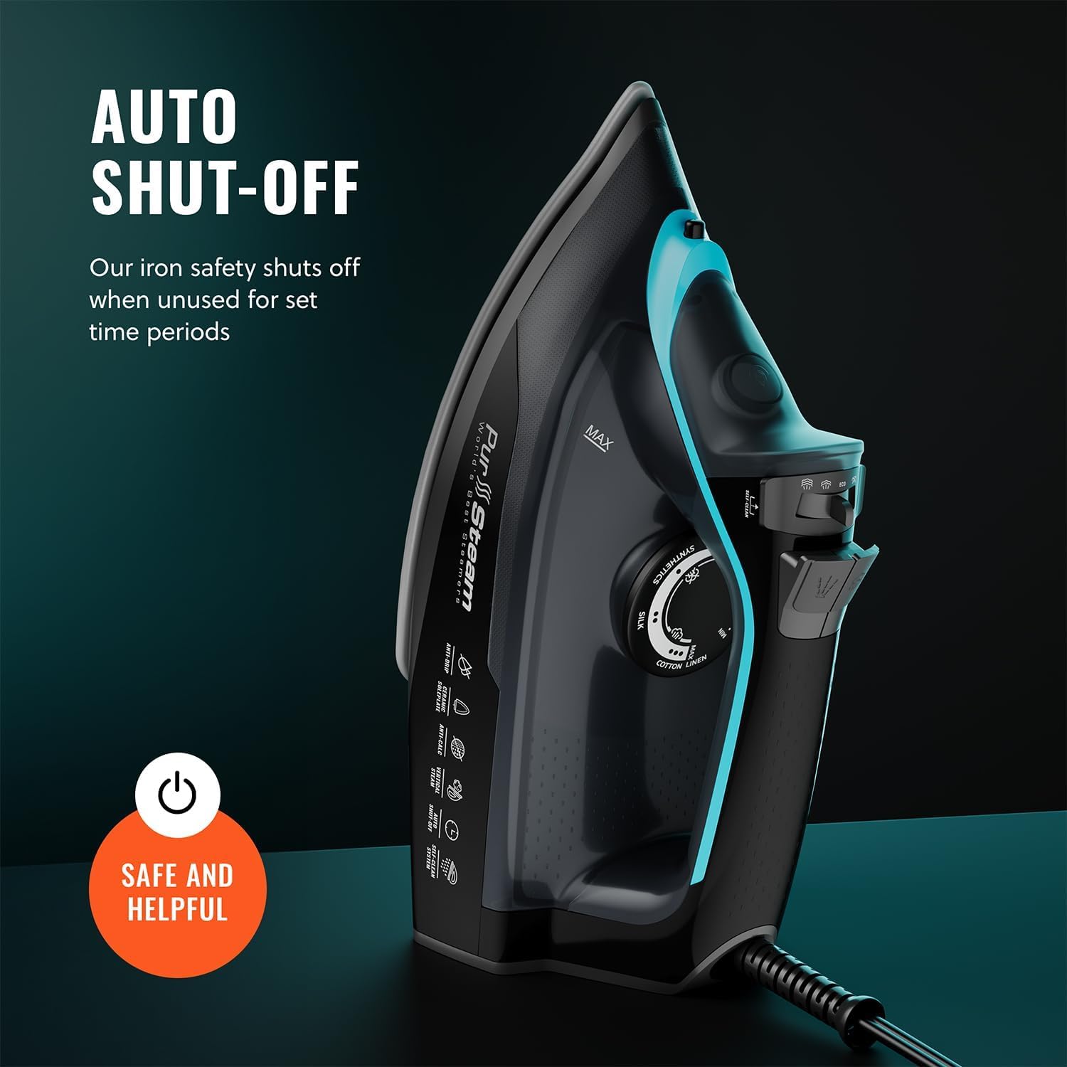 PurSteam SteamBurst+ Steam Iron