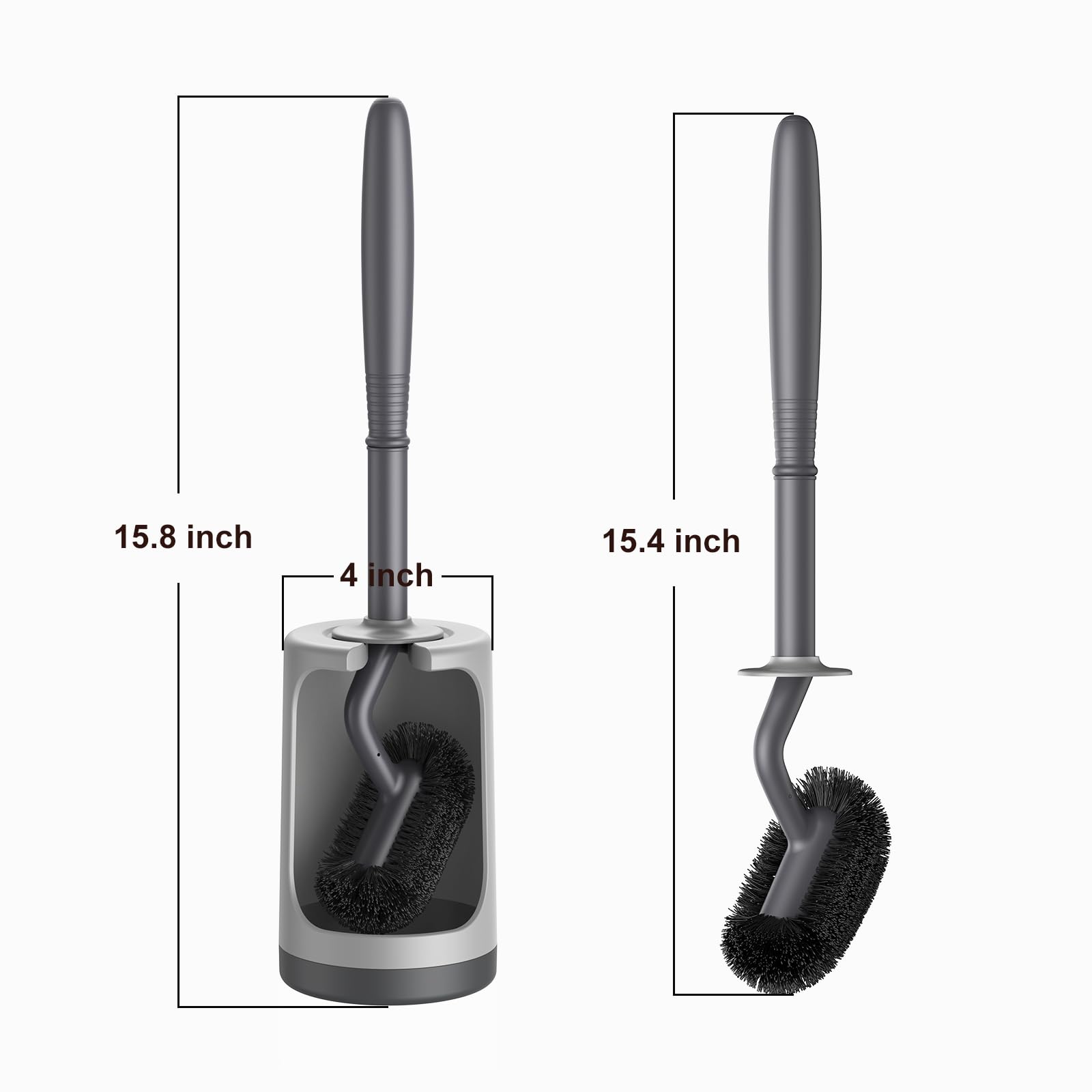 Toilet Bowl Brush Holder Set