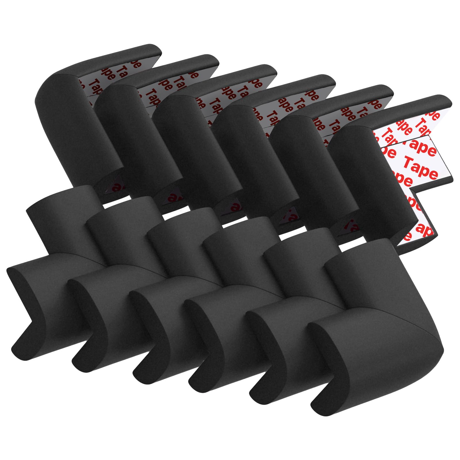 12 Pack Soft Corner Protector Baby Proofing Edge and Corner Guards (12 Count)