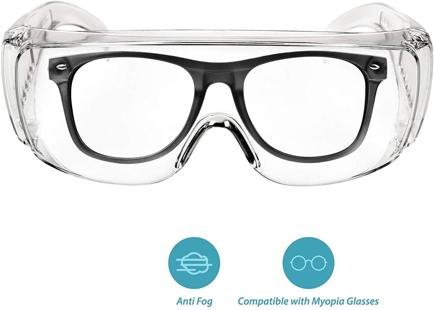 Safety Anti Fog Goggles 3 (3 Count)