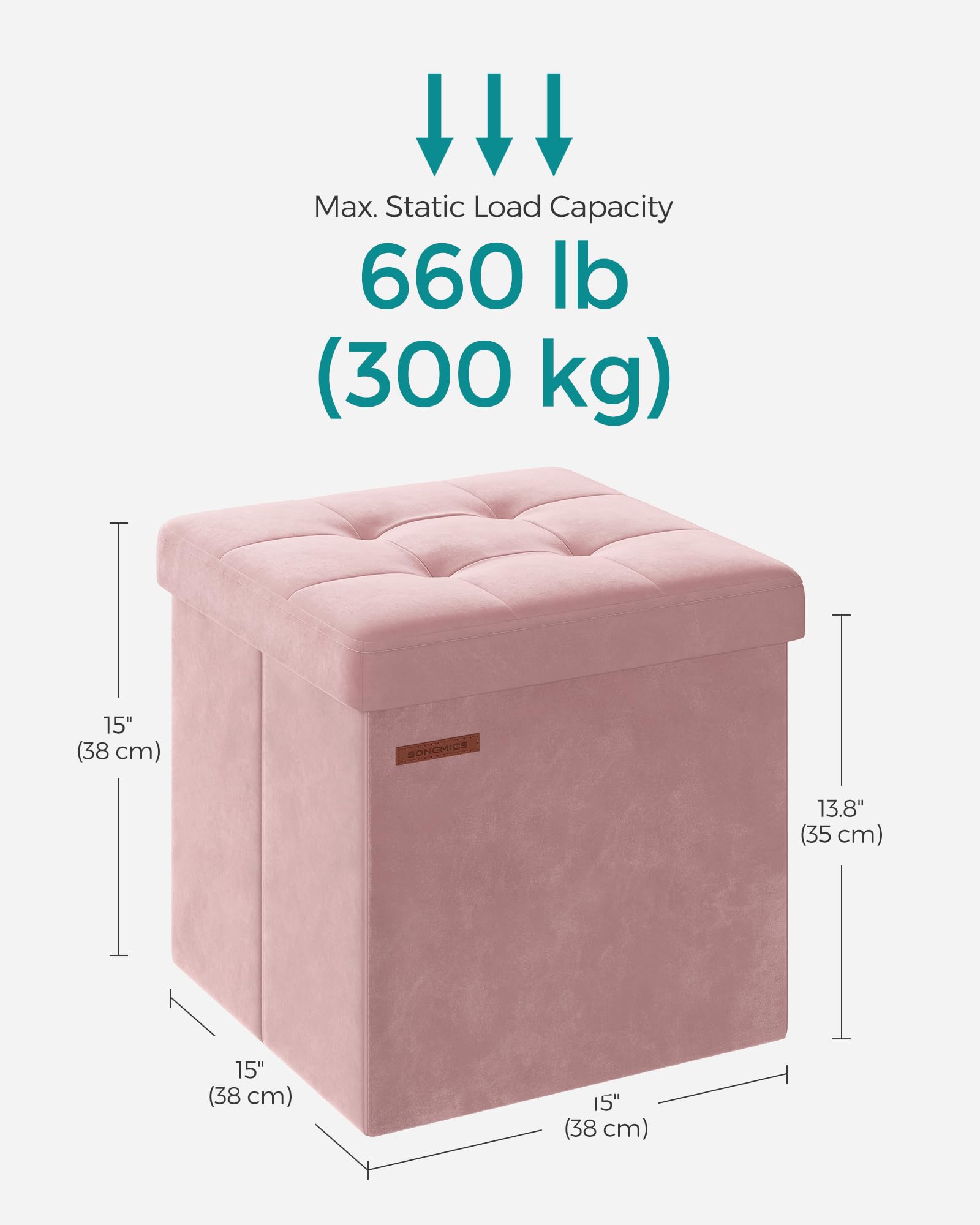 Small Storage Ottoman