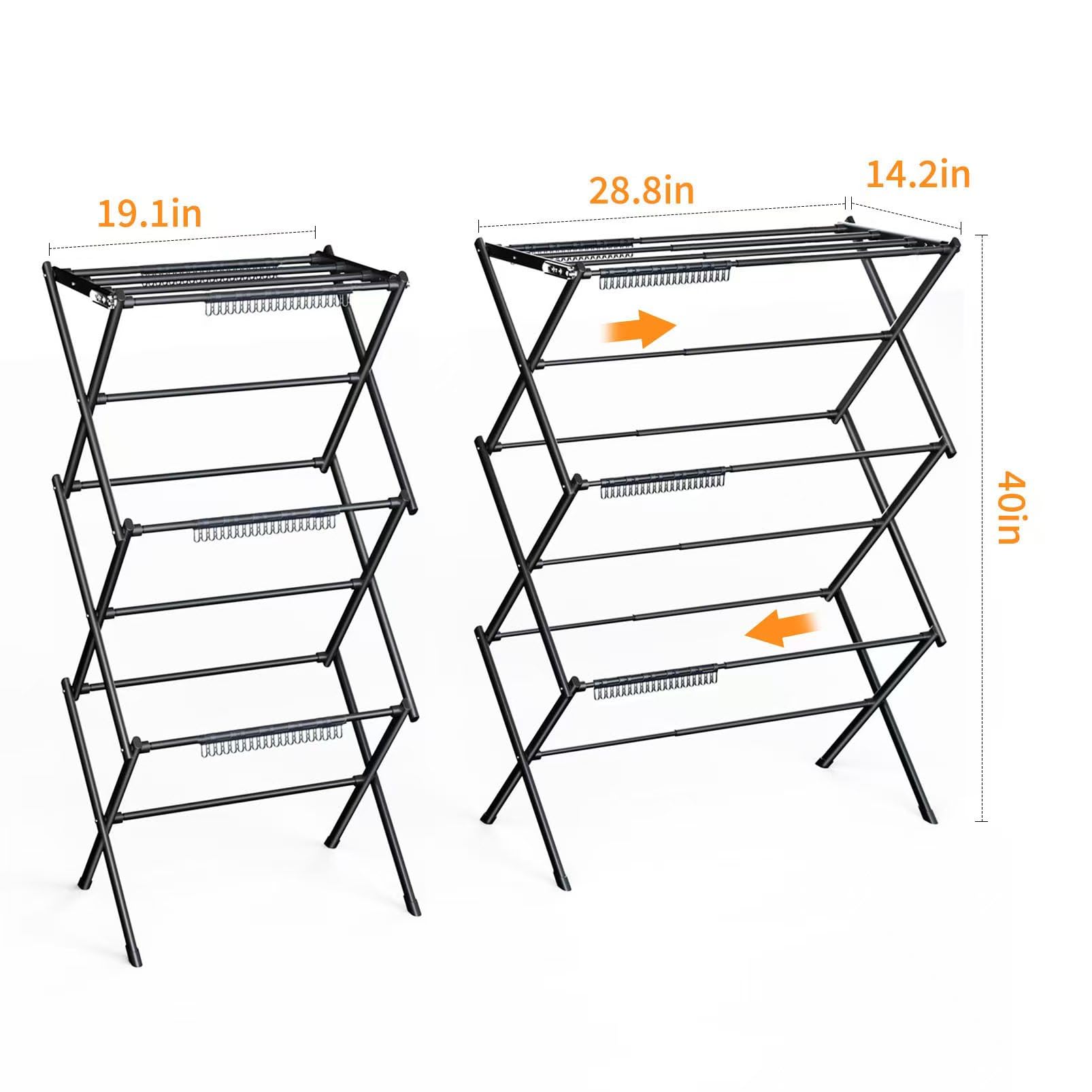 3 Tier Clothes Drying Rack