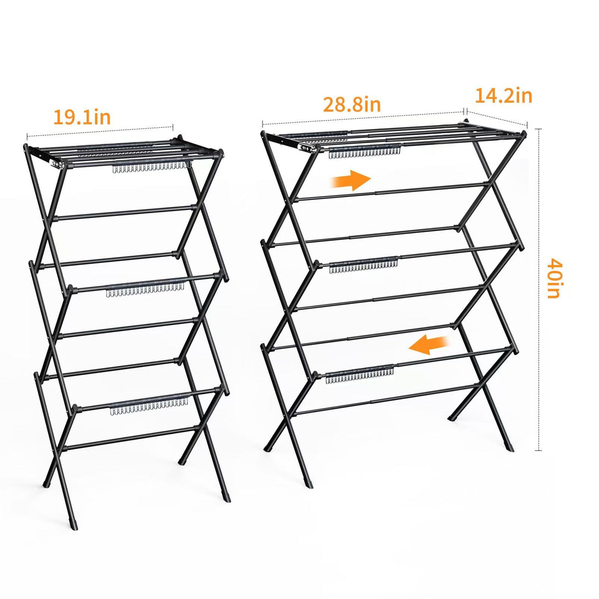 3 Tier Clothes Drying Rack