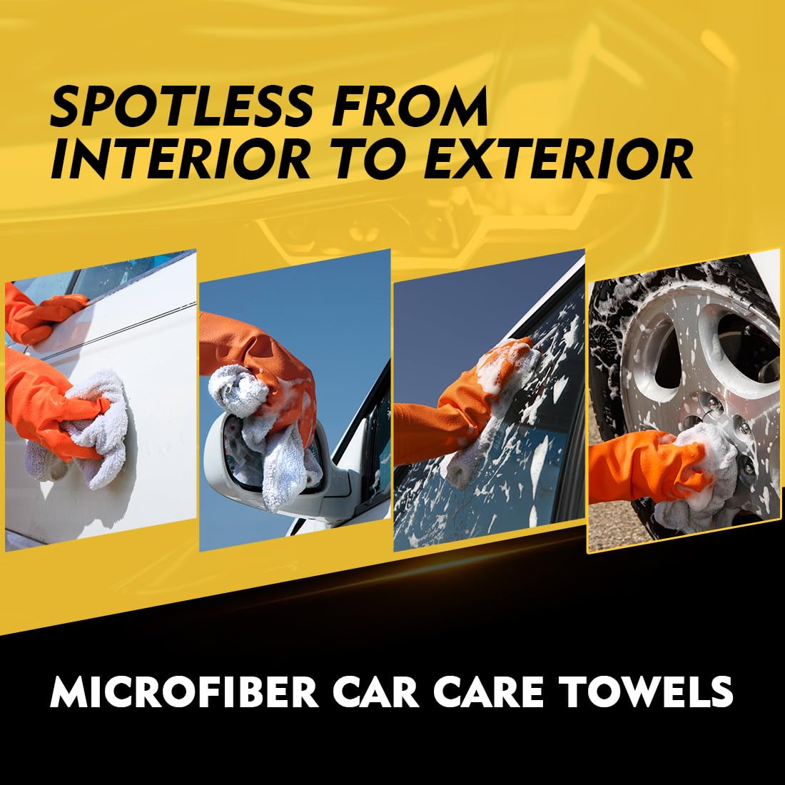 White Microfiber Cleaning Cloth 150 Pack (150 Count)