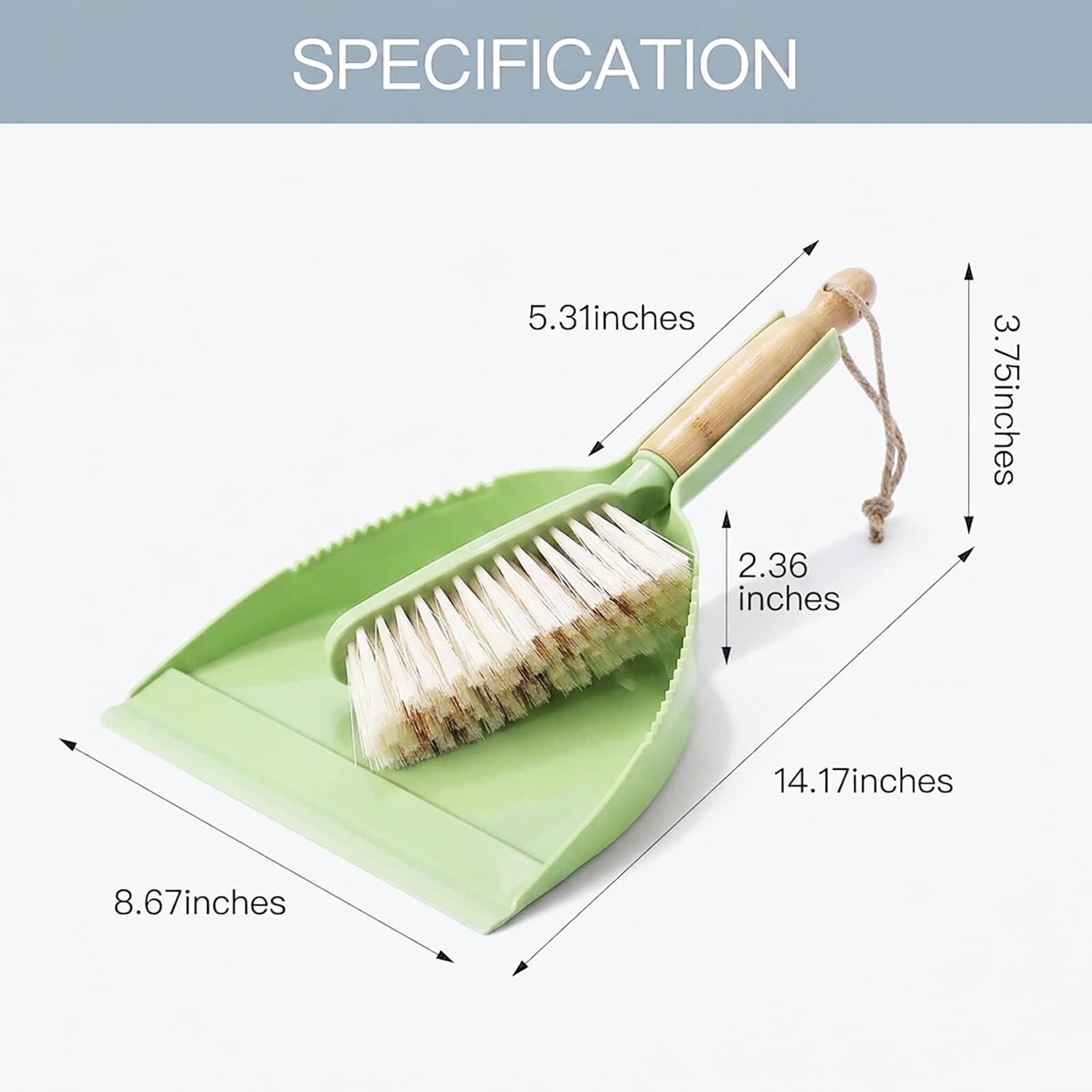 Dust Pan and Brush Set