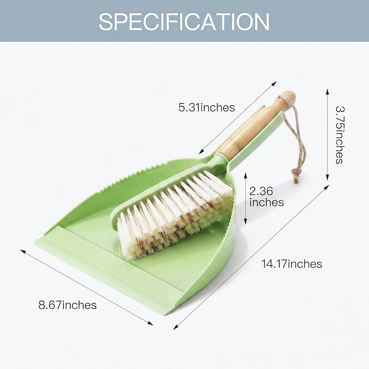 Dust Pan and Brush Set