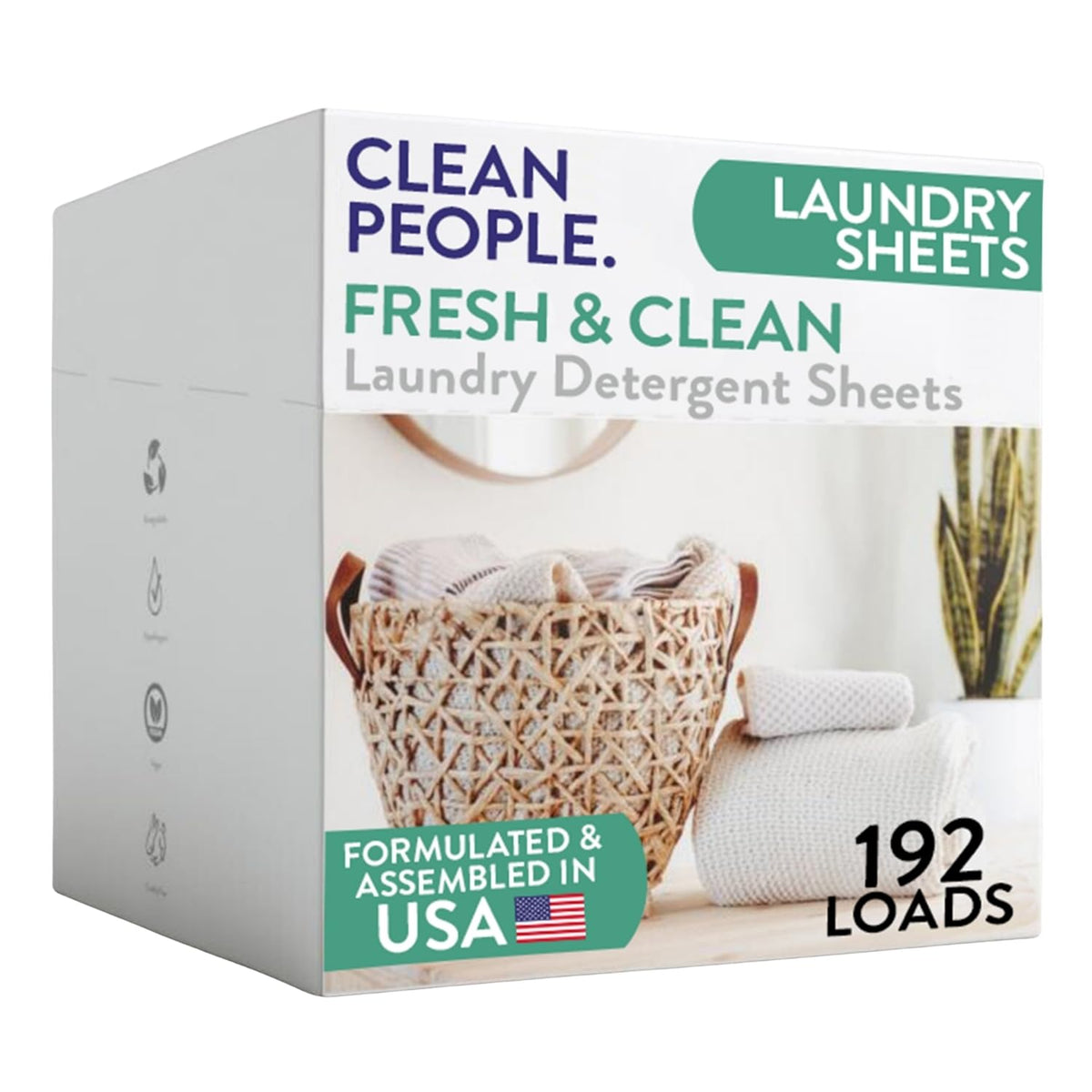 Laundry Detergent Sheets (192 Count)