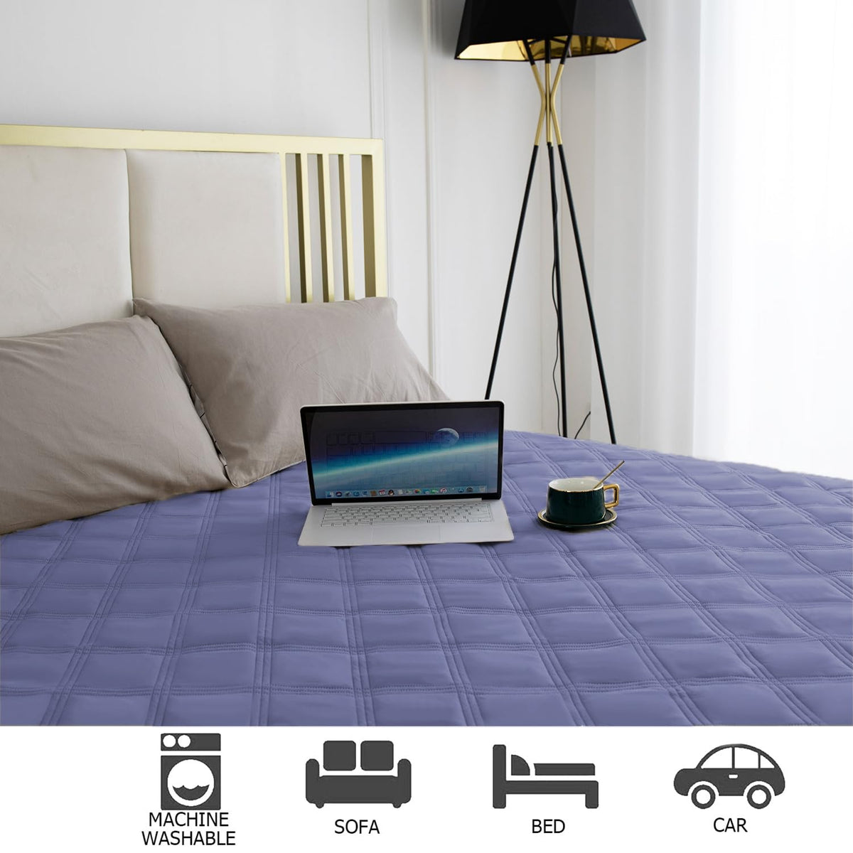 Waterproof Dog Bed Cover Pet Blanket with Anti