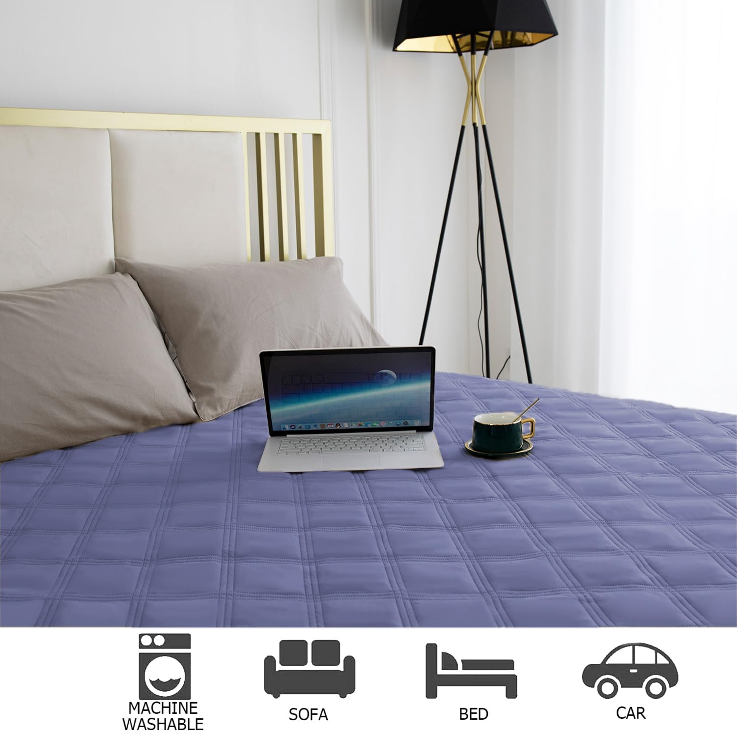 Waterproof Dog Bed Cover Pet Blanket with Anti