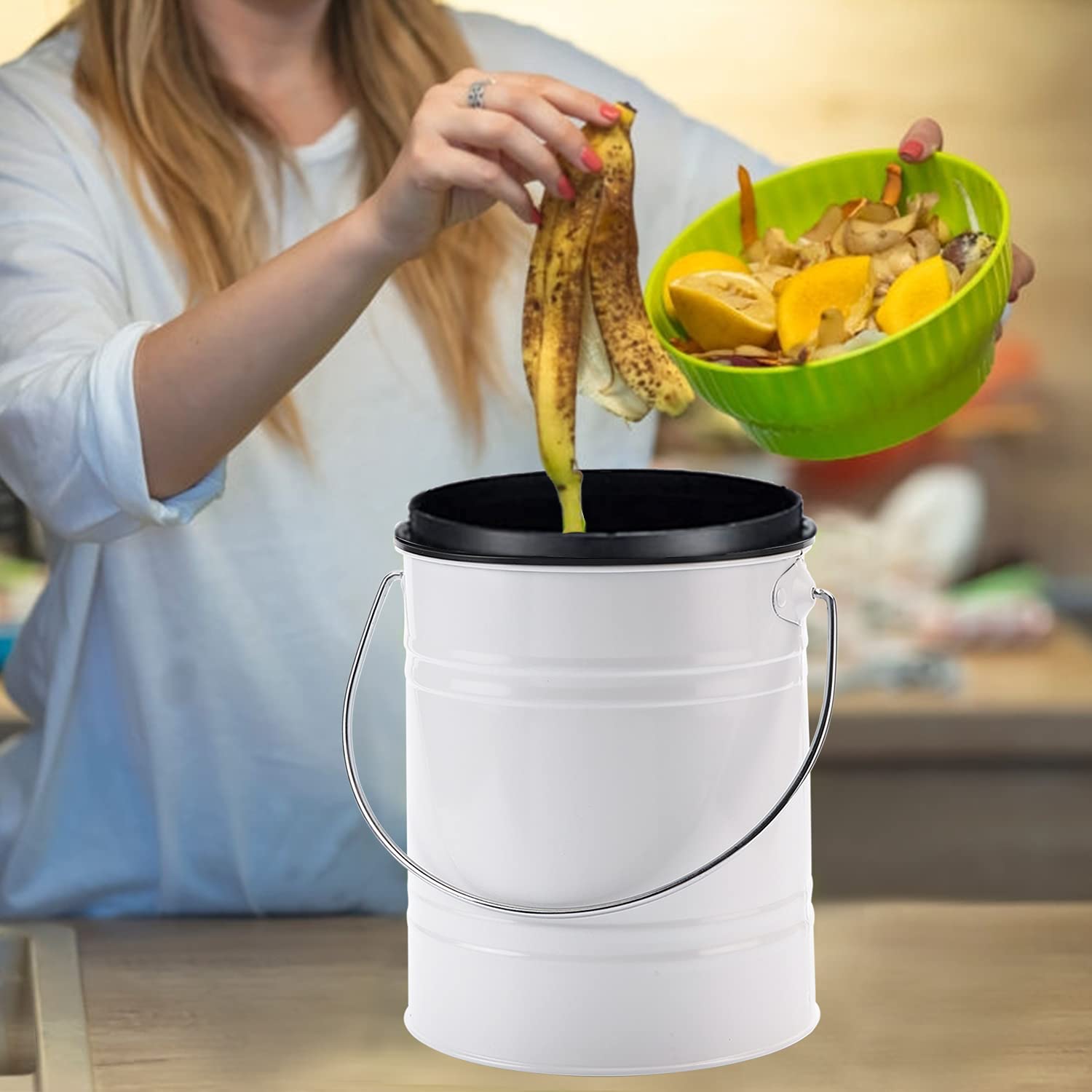 Compost Bin for Kitchen Counter