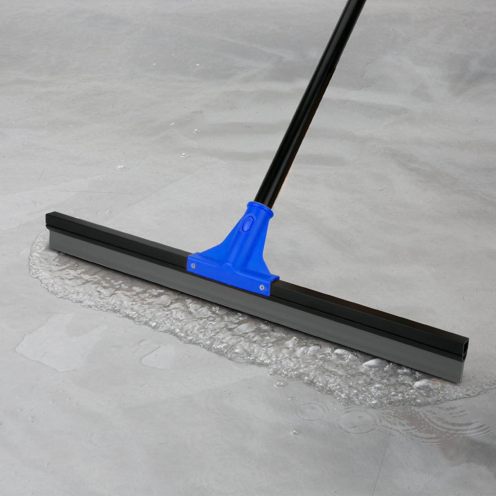 Floor Squeegee for Concrete and Tile Cleaning