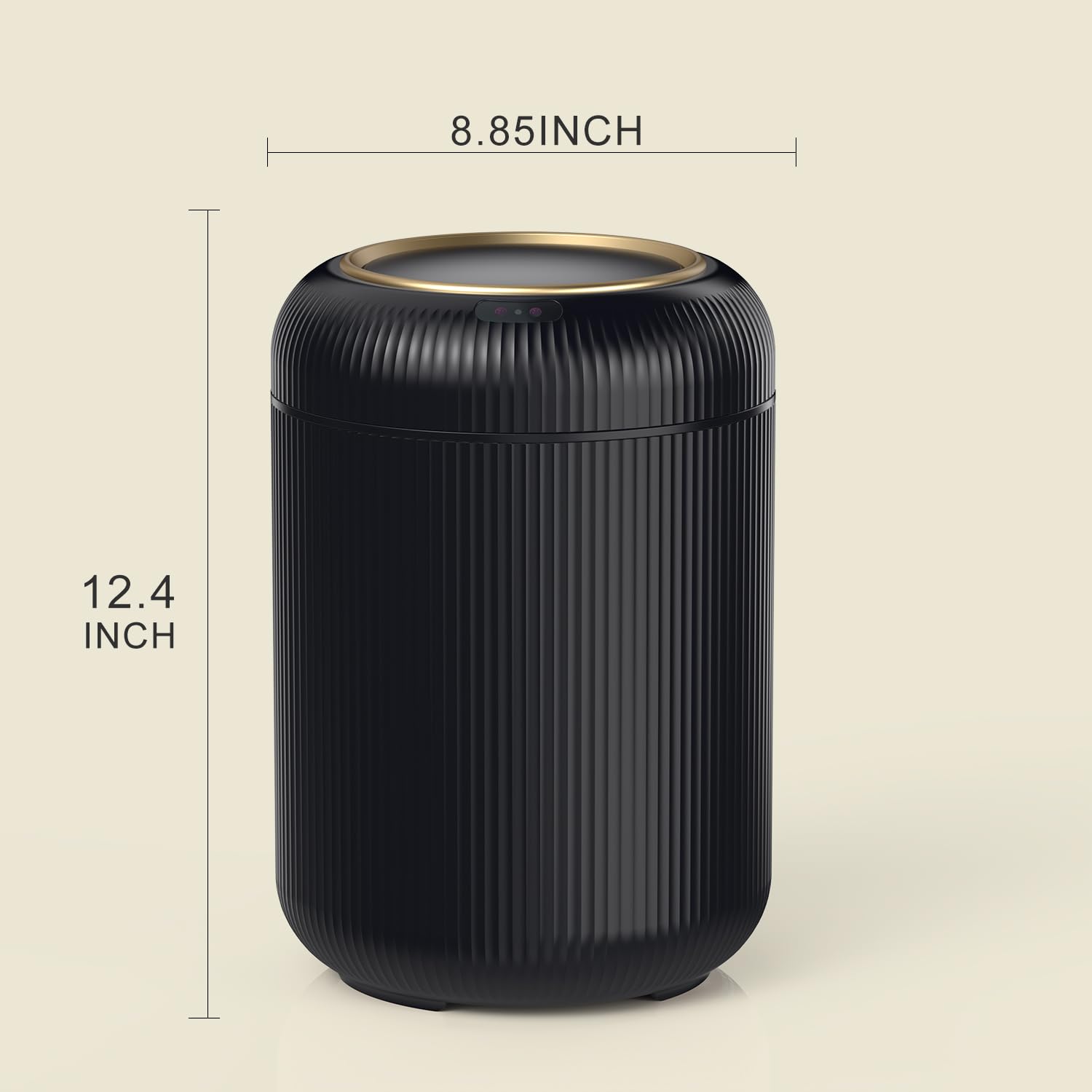 Motion Sensor Bathroom Trash Can with Lid