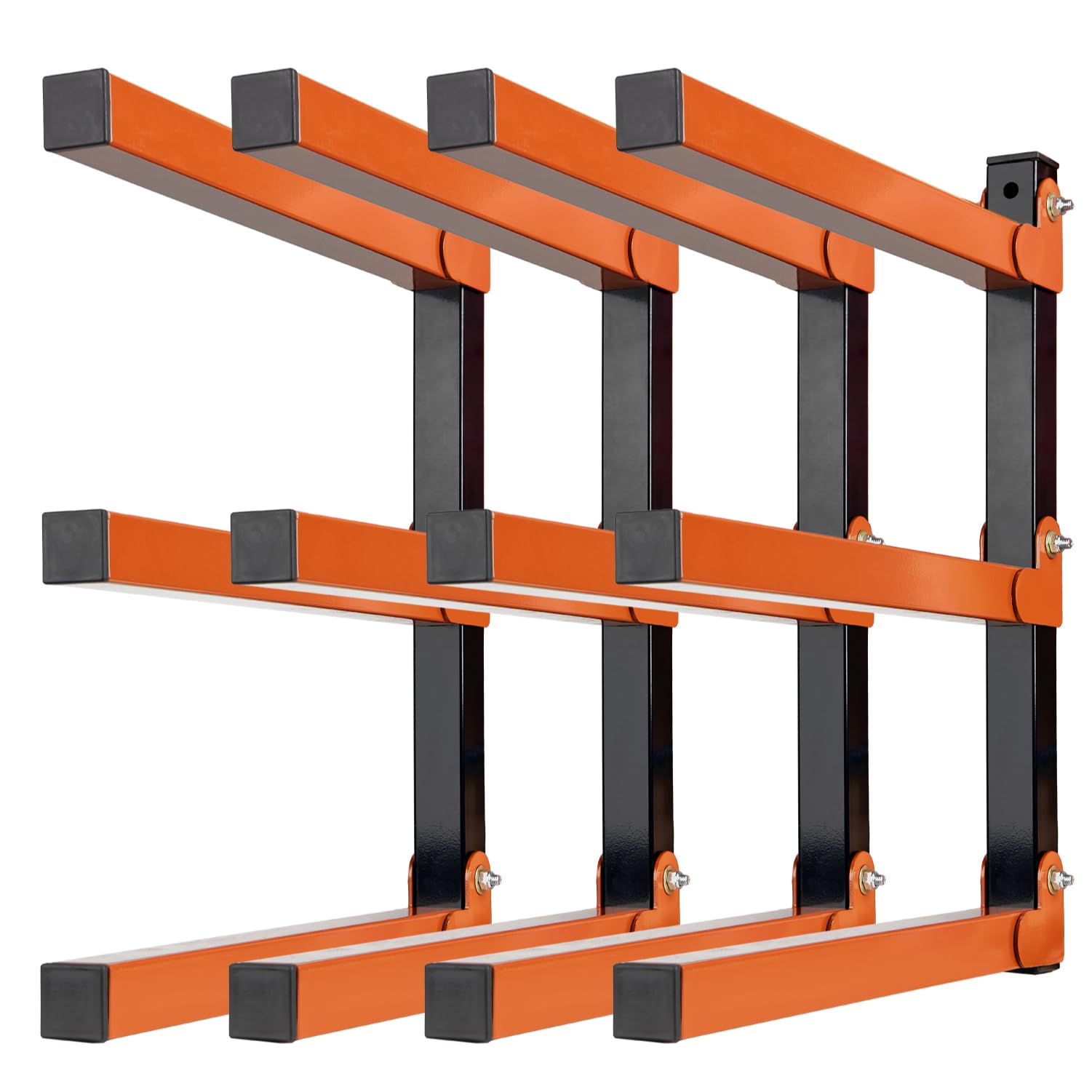 3 Level Wall Mounted Lumber Storage Rack for Garage
