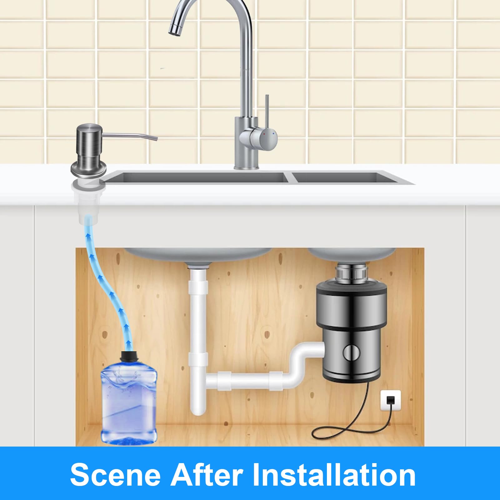 Soap Dispenser Kitchen Sink