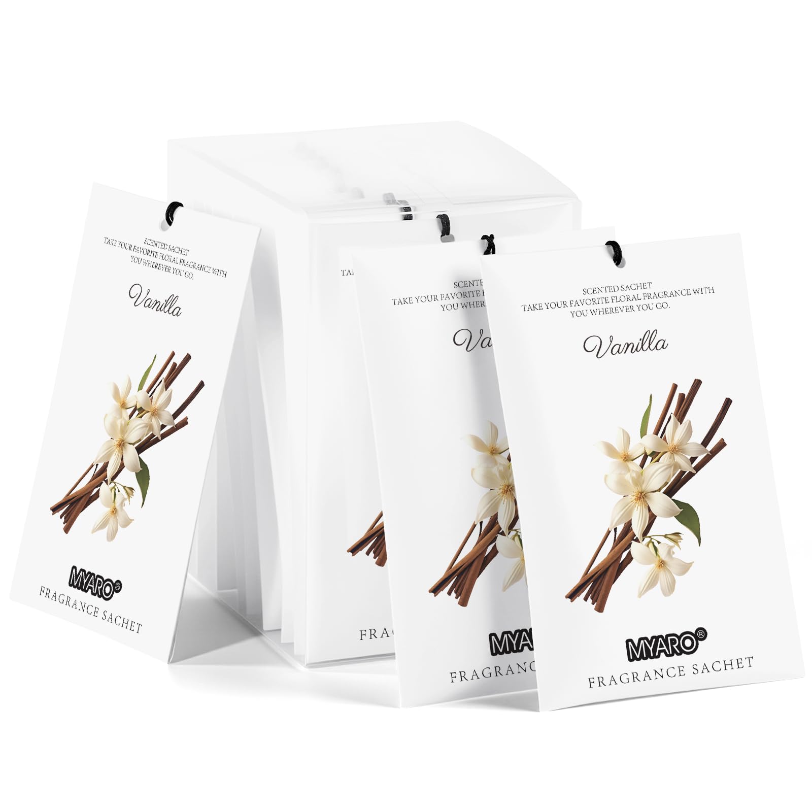 12 Pack Vanilla Scented Sachets (12 Count)