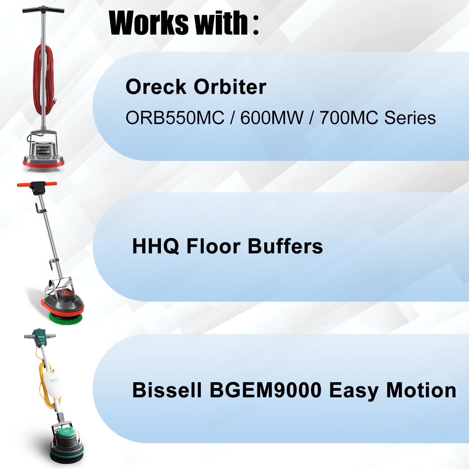 Commercial Scrub Brush for Orbital Floor Scrubber
