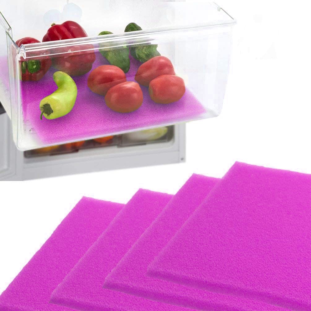 Fruit & Veggie Life Extender Liner for Fridge Refrigerator Drawers (5 Sq Ft)