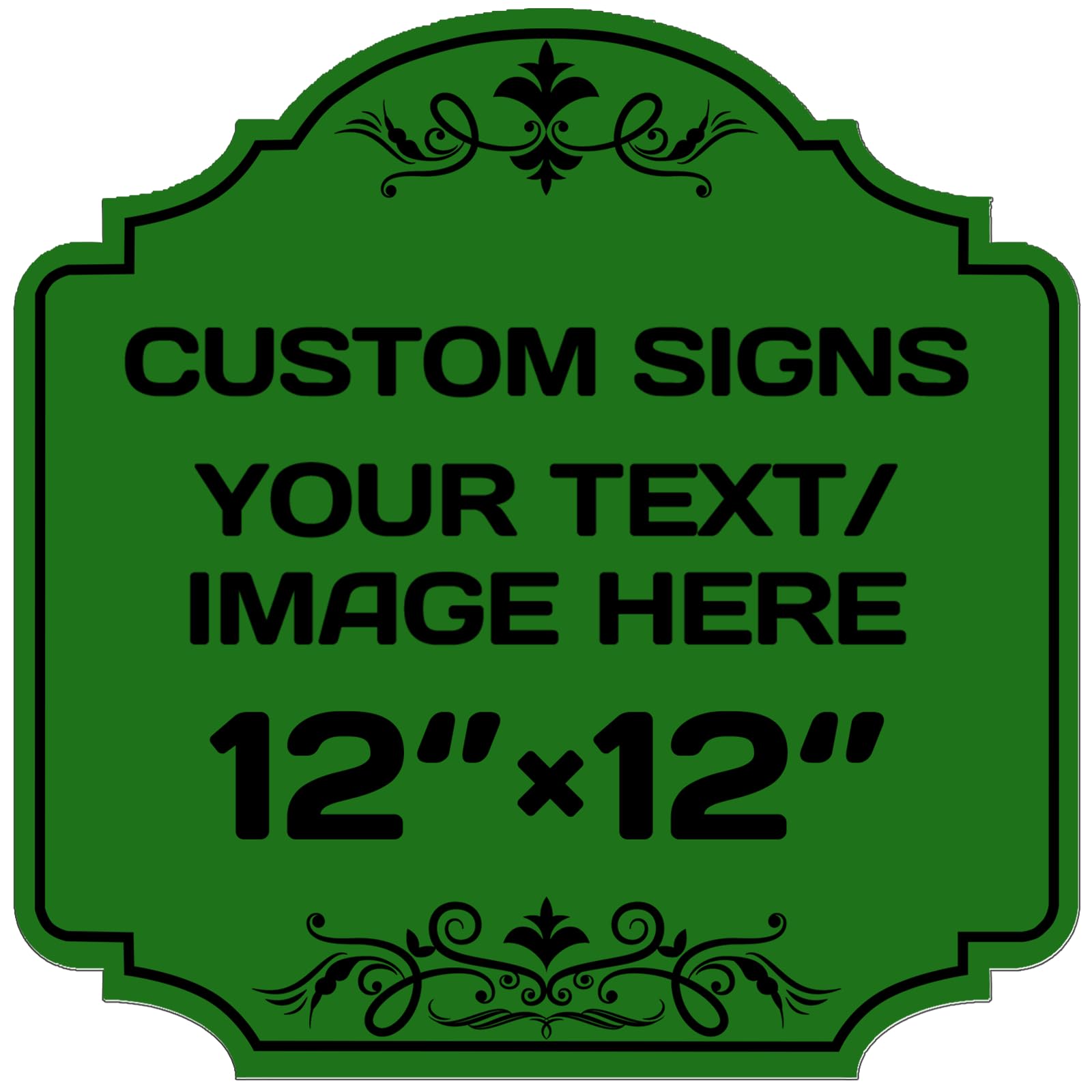 Personalized Aluminum Metal Signs