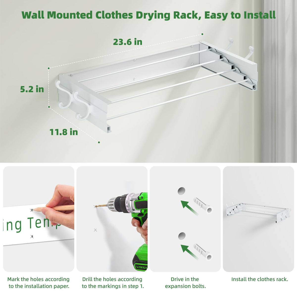 Foldable Wall Mounted Space
