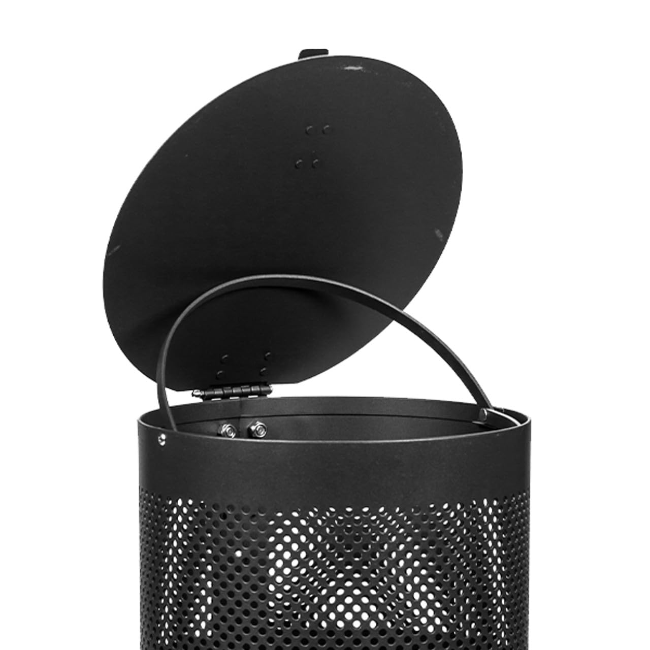Aluminum Outdoor Trash Can