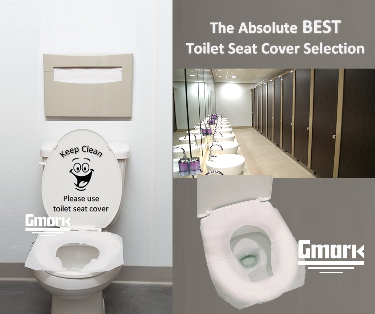 Paper Toilet Seat Covers (1000 Count)