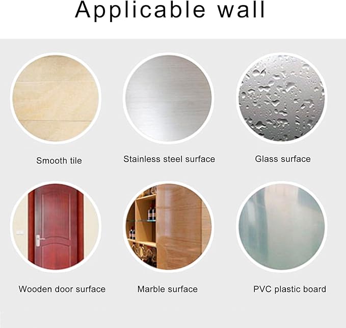Set of 4 Wall Mounted Mop Grippers No Drilling Broom Holders Mop Handle Hanger Space Saving Tool Organizers Kitchen Organization