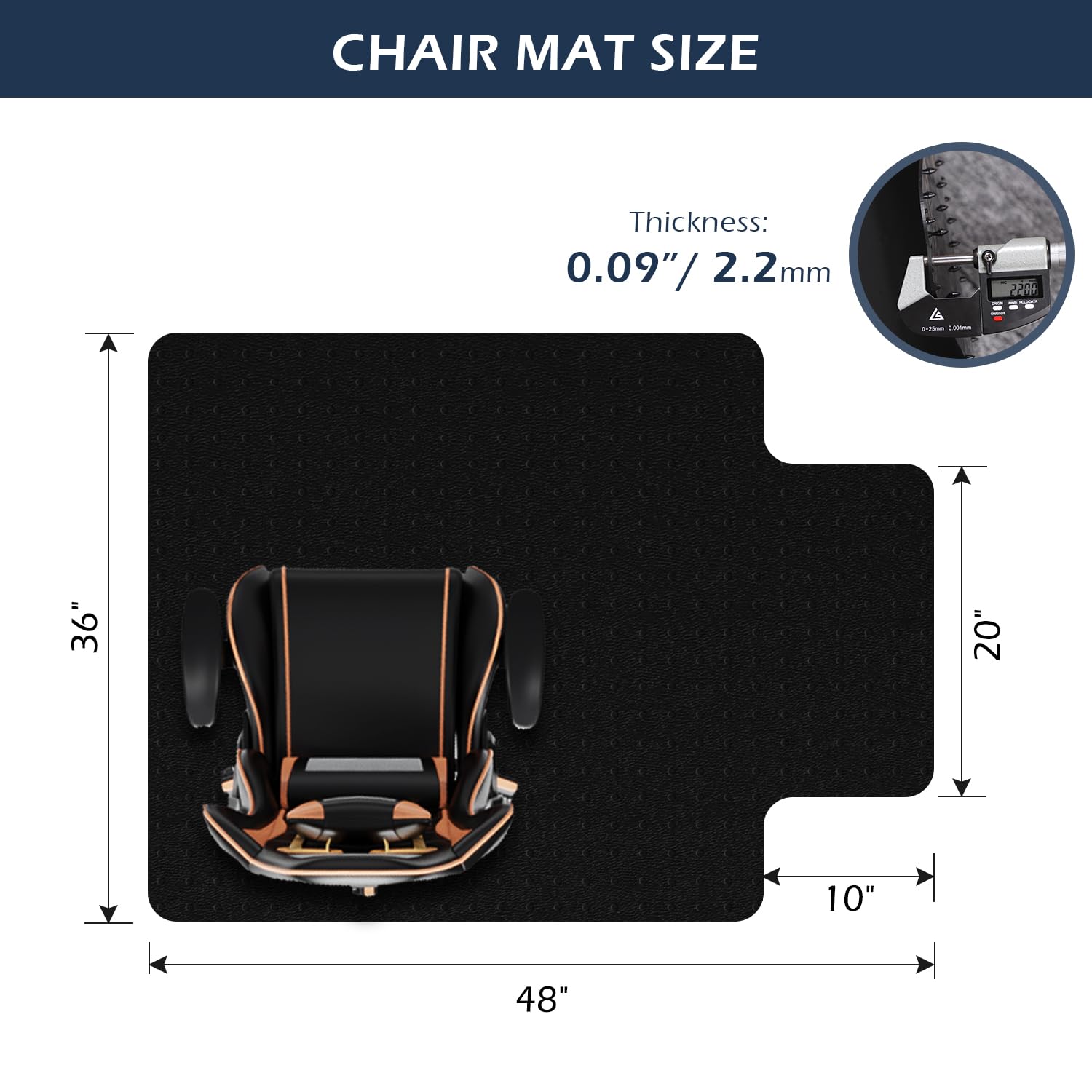 Office Chair Mat for Carpet