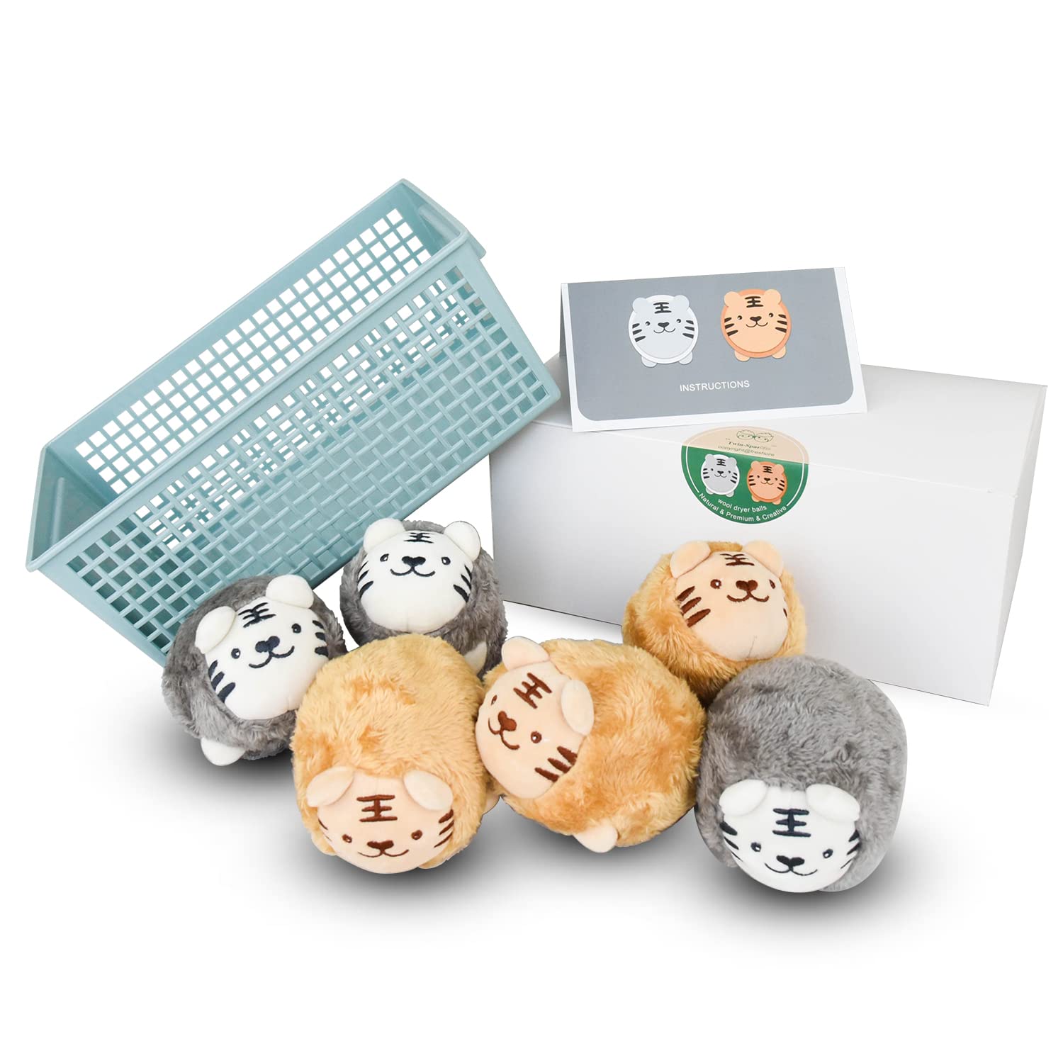 XL Size Wool Dryer Balls 6 Pcs