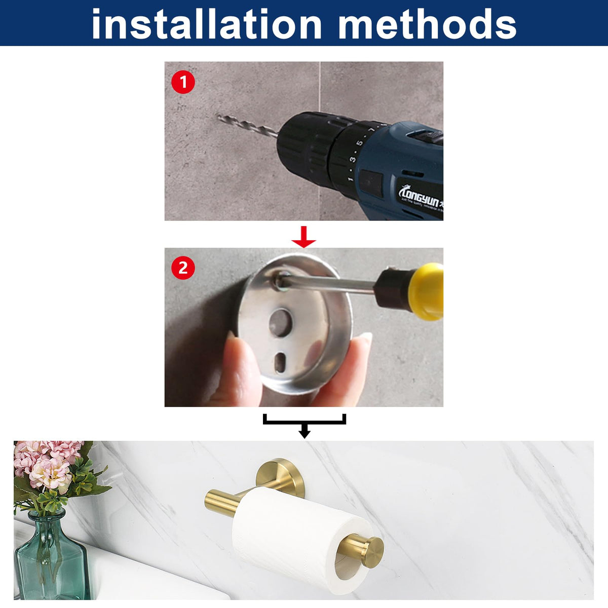 Bathroom Toilet Paper Holder